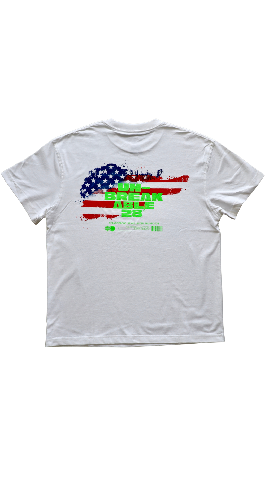 Unbreakable 28′ White Short Sleeve